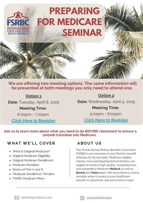 Preparing for Medicare Seminar